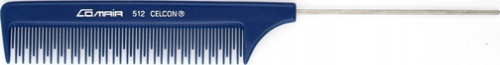  8" Detangling Metal Tail Comb