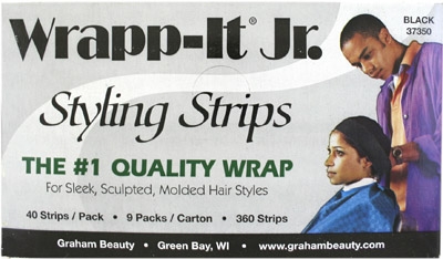 GRAHAM Wrapp-It Jr. Styling Strips (Black)