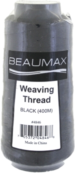  BEAUMAX Weaving Thread - Black (400m)