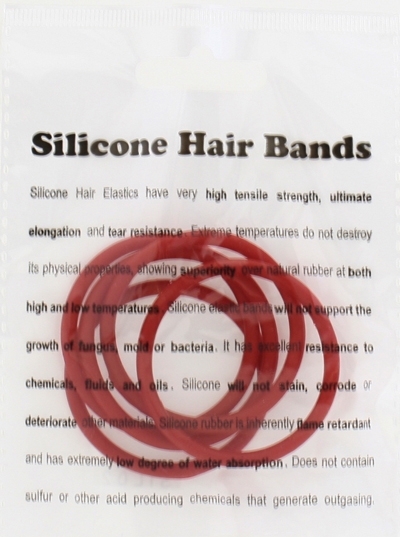  Silicone Hair Bands