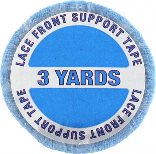  Lace Front Support Tape, Blue, 1/2" X 3 yards  