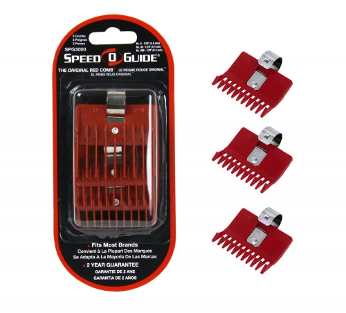  SpeedOGuide Clipper 3 Comb Set (1/32", 1/16", 3/16")