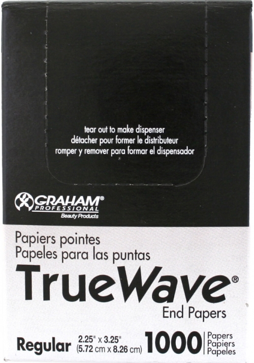 GRAHAM TrueWave End Papers- (Regular) 2.25" x 3.25" (1000pcs)