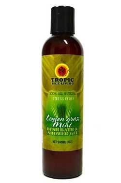 Tropic Isle Living Lemongrass Mint Bush Bath & Shower Gel (8oz)