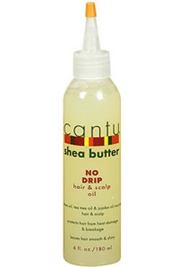 cantu Shea Butter No Drip Hair & Scalp Oil (6oz)