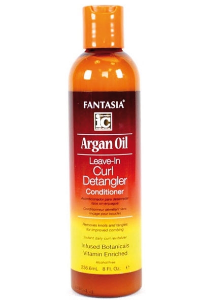 Fantasia IC Argan Oil Leave-In Curl Detangler Conditioner 