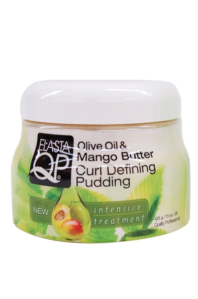 Elasta QP Olive Oil & Mango Butter Curl Defining Pudding