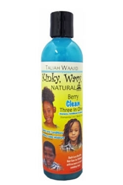 Taliah Waajid Kinky Wavy Natural Berry Clean, 3 in 1,  Herbal Shampoo