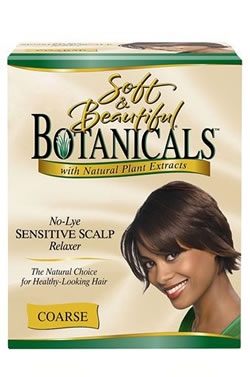 Soft & Beautiful Botanicals Botanicals Sensitive Scalp Relaxer Kit (Coarse)
