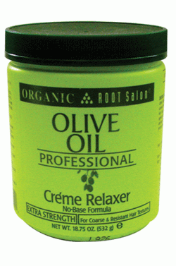 Organic Root Olive Oil Creme Relaxer(18.75oz)-Ex.Strength