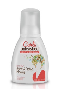 Organic Root Curls Unleashed Shine & Define Mousse 