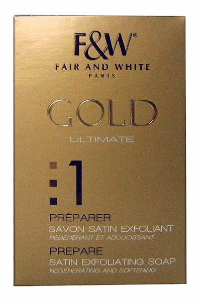 Fair & White Gold - 1: Prepare -Satin Exfoliating Bar Soap