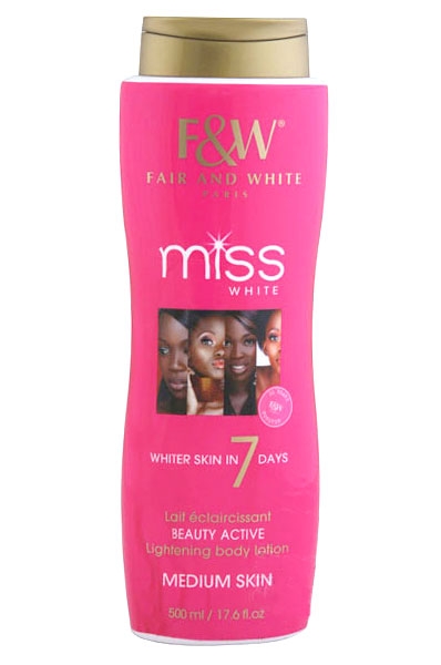 Fair & White Miss White 7-day Body Lotion