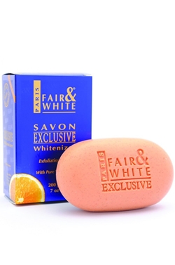 Fair & White Exclusive Exfoliating Soap with Pure Vitamin "C" 