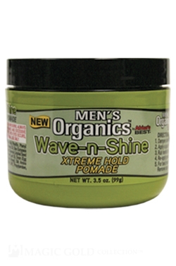  Mens Organics Wave-N-Shine Pomade 