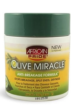 African Pride Olive Miracle Creme Anti-Breakage 
