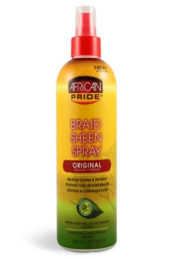 African Pride Braid Sheen Spray - Original