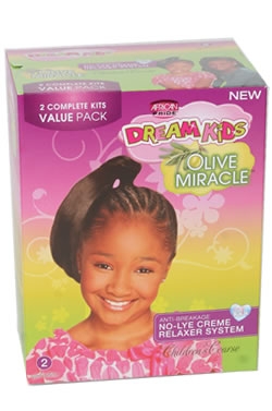African Pride Dream Kid Relaxer Kit-4 Touch Up[Coarse]