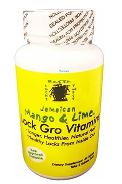 Jamaican Mango & Lime Lock Gro Vitamins (60 tablets)