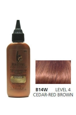 Beautiful Collection Hair Color #B14W(Cedar Red Brown)