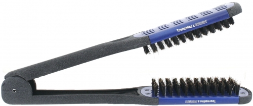  Ceramic Hair Straightener Brush w/ Ea/Polybag