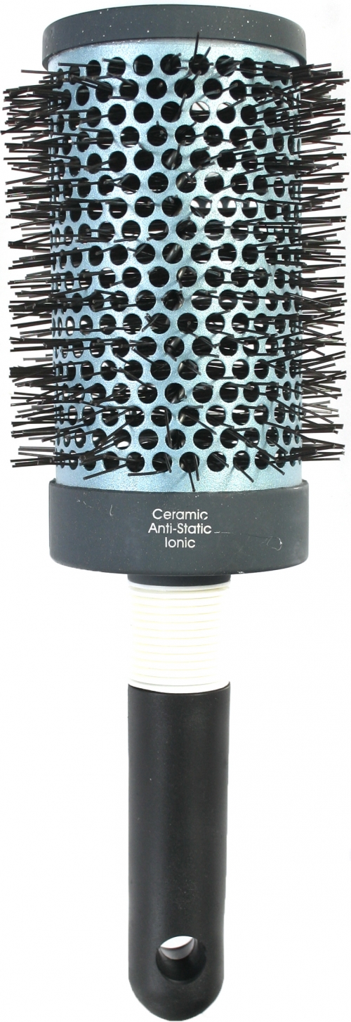  3.0" Ceramic Anti-Static Ionic Round Brush (White Ring)