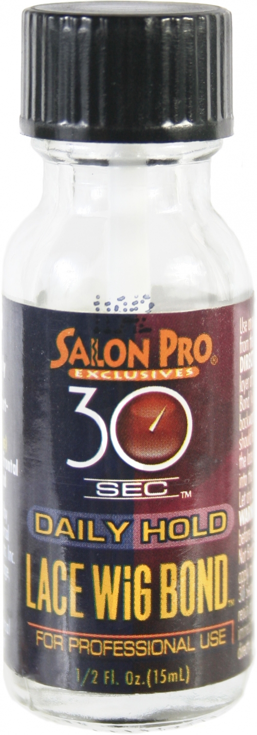  SALON PRO 30-Sec Daily Hold Lace Wig Hold, 1/2 fl.oz.