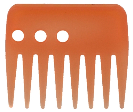  3 1/2" Neon Palm Volume Comb
