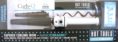  HOT TOOLS Curly-Q Tapered Curling Iron (Large)(1 1/4" - 3/4")