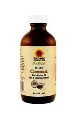 Tropic Isle Living Jamaican Coconut Black Castor Oil (4oz.)