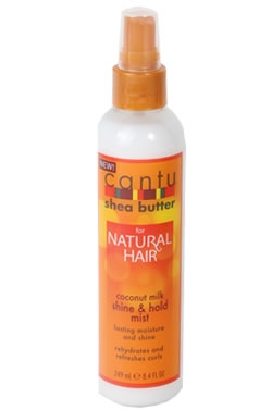 cantu Natural Hair Coconut Milk Shine & Hold Mist (8.4oz)