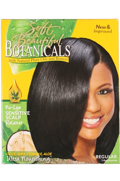 Soft & Beautiful Botanicals Botanicals Sensitive Scalp Relaxer Kit (Reg)