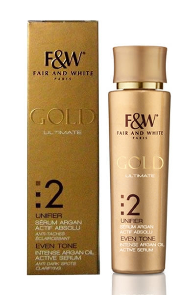Fair & White Gold - 2: Even Tone - Intense Argan Oil Active Serum