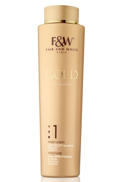Fair & White Gold - 1: Prepare -  AHA Brightening Lotion