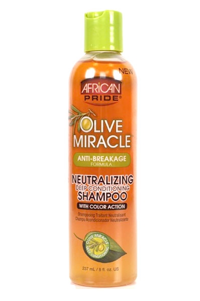 African Pride Olive Miracle Neutralizing Shampoo