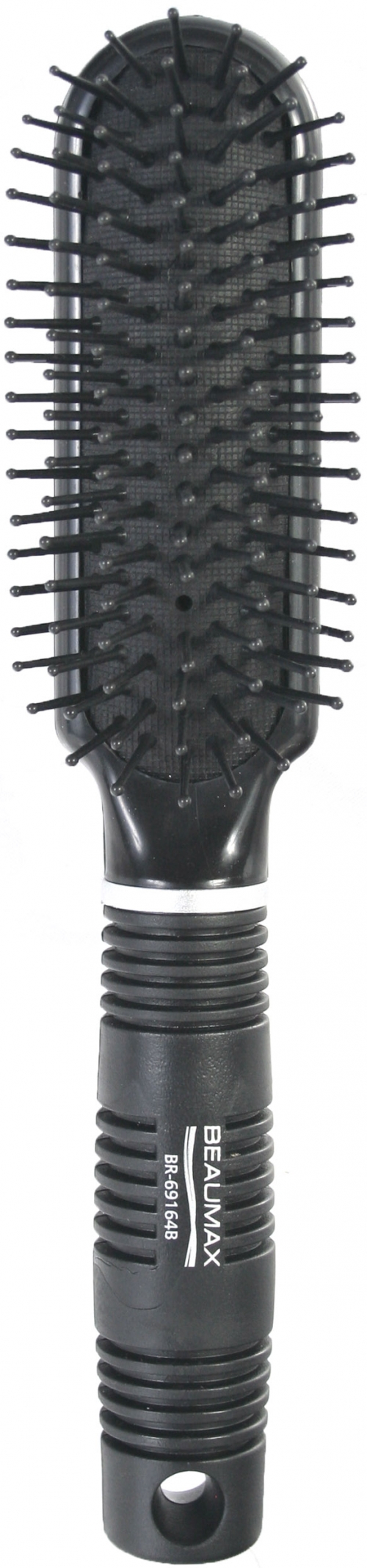  7 Row Slim Cushion Brush - Ball Tips, Rubberized Finish