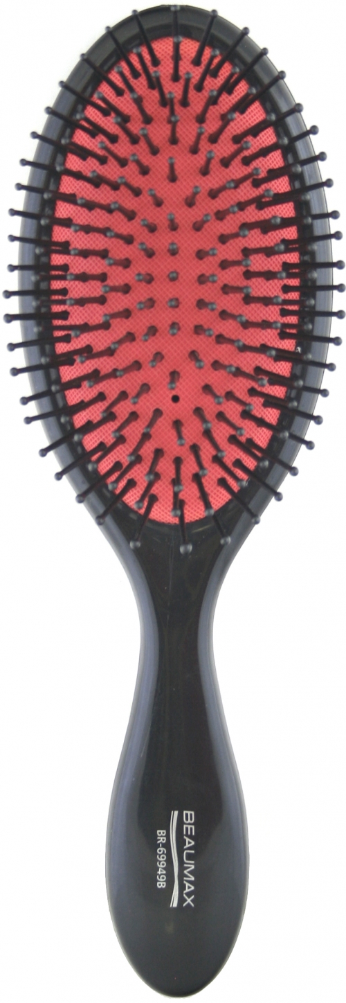  Oval Cushion Brush - Ball Tips, Flat Handle