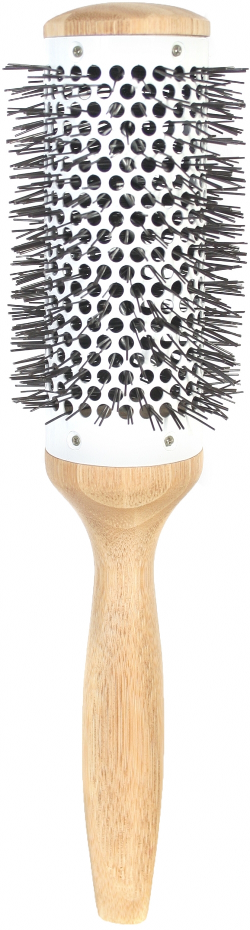  Bamboo Brush, 43mm. Nylon Bristles, Ceramic Barrel