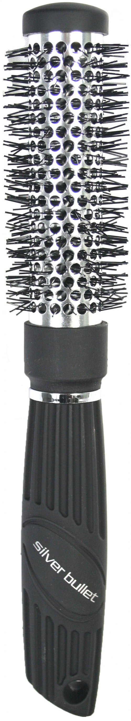  "Silver Bullet" Thermal Round Brush, Nylon Bristles, Rubberized Finish