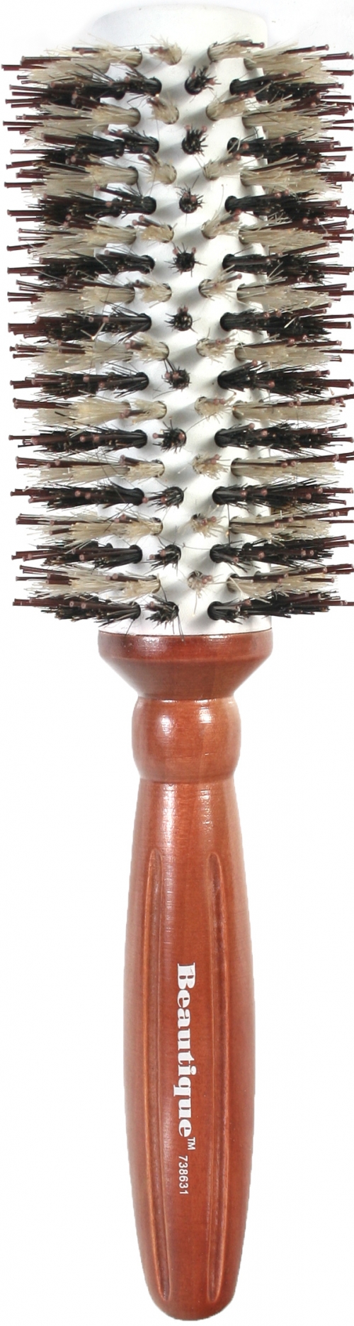  "Beautique" Thermal Round Brush, Wood Handle, Boar & Nylon Bristles