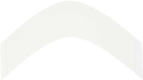 3M 3/4" Contour Clear Lace Tape, White, 36pcs/bag